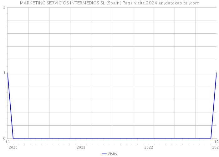 MARKETING SERVICIOS INTERMEDIOS SL (Spain) Page visits 2024 