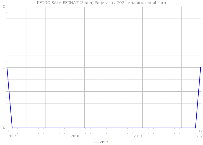 PEDRO SALA BERNAT (Spain) Page visits 2024 