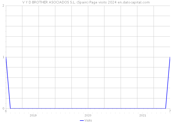 V Y D BROTHER ASOCIADOS S.L. (Spain) Page visits 2024 