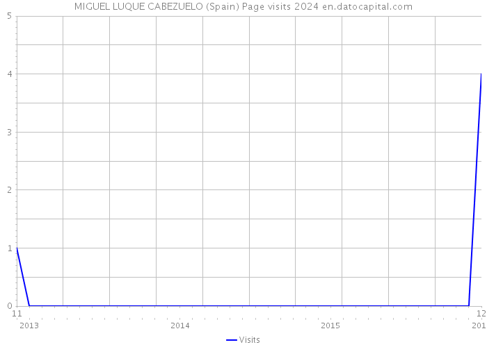 MIGUEL LUQUE CABEZUELO (Spain) Page visits 2024 