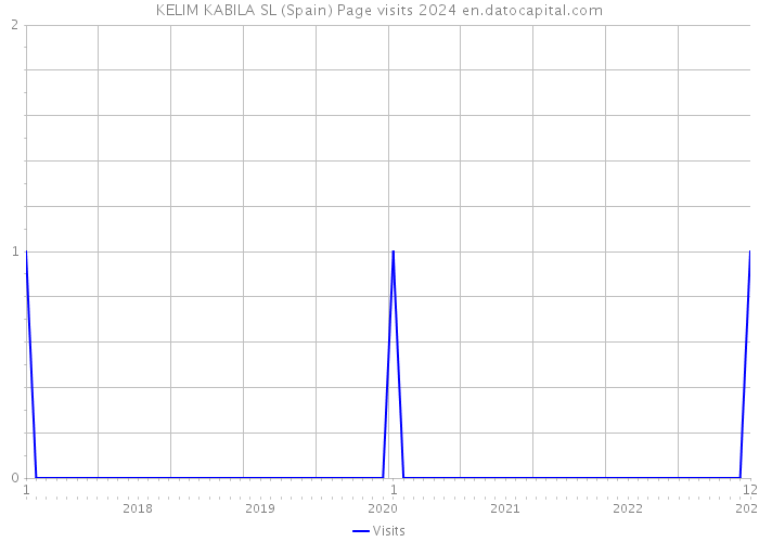 KELIM KABILA SL (Spain) Page visits 2024 