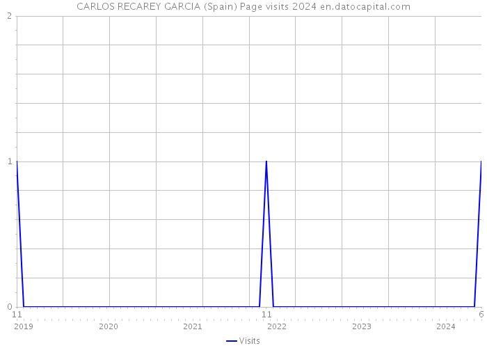 CARLOS RECAREY GARCIA (Spain) Page visits 2024 