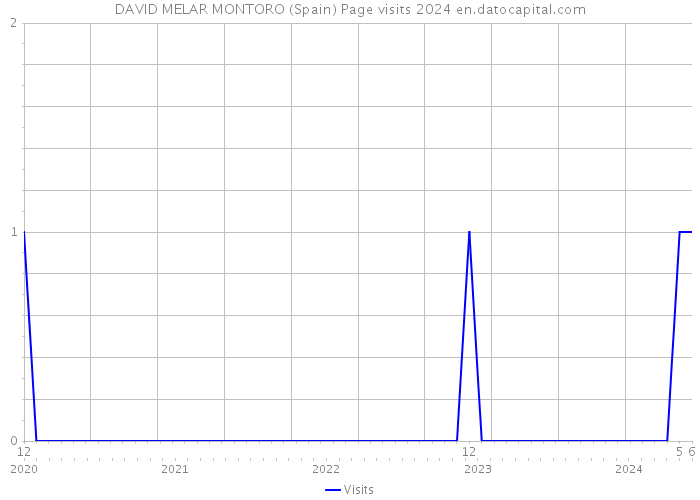 DAVID MELAR MONTORO (Spain) Page visits 2024 