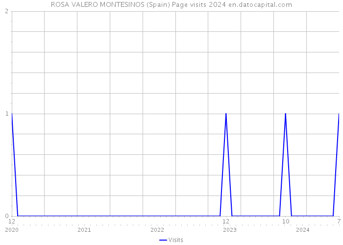 ROSA VALERO MONTESINOS (Spain) Page visits 2024 