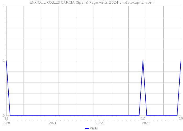 ENRIQUE ROBLES GARCIA (Spain) Page visits 2024 
