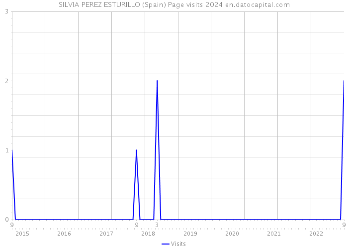 SILVIA PEREZ ESTURILLO (Spain) Page visits 2024 