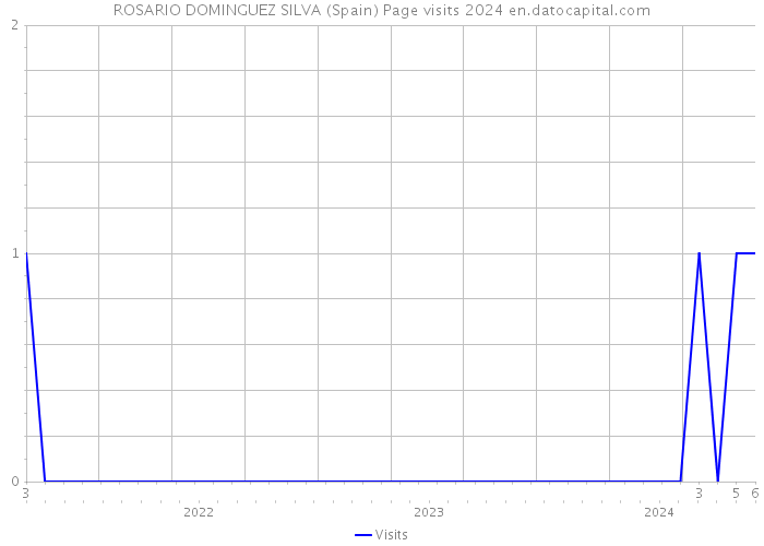 ROSARIO DOMINGUEZ SILVA (Spain) Page visits 2024 