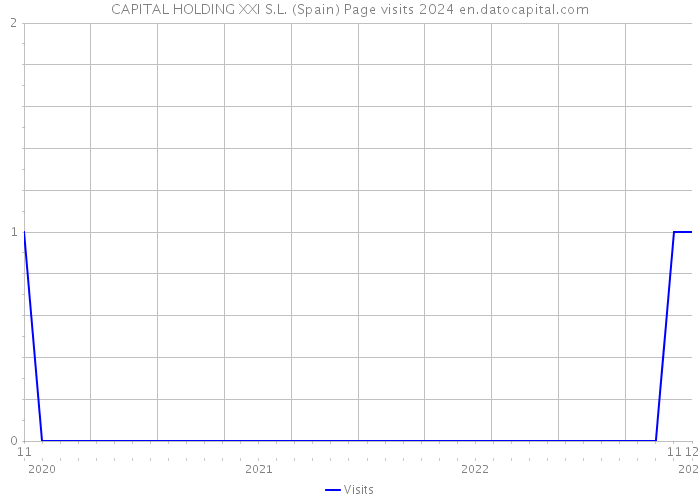 CAPITAL HOLDING XXI S.L. (Spain) Page visits 2024 