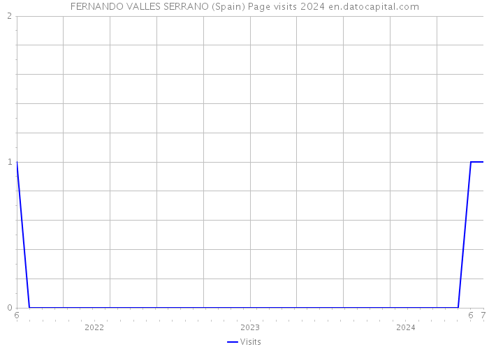 FERNANDO VALLES SERRANO (Spain) Page visits 2024 