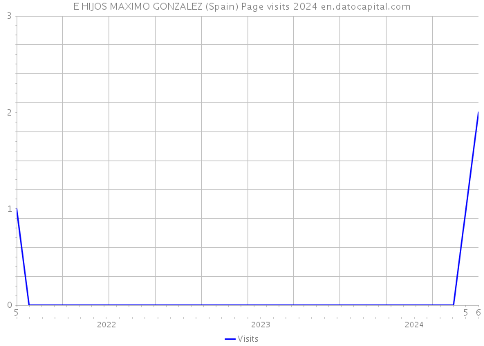 E HIJOS MAXIMO GONZALEZ (Spain) Page visits 2024 