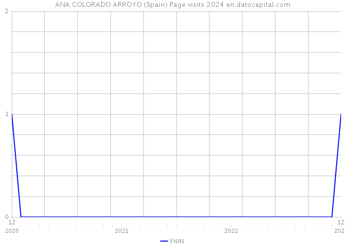 ANA COLORADO ARROYO (Spain) Page visits 2024 