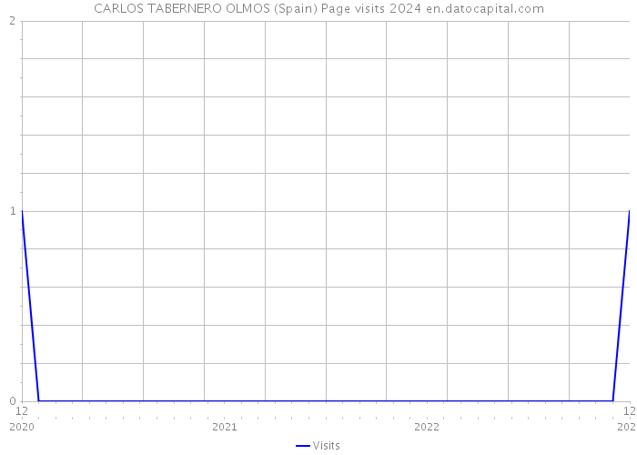CARLOS TABERNERO OLMOS (Spain) Page visits 2024 