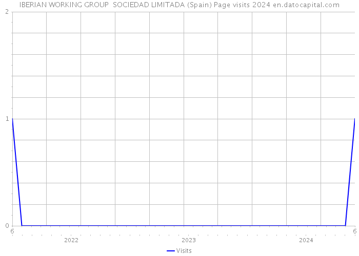 IBERIAN WORKING GROUP SOCIEDAD LIMITADA (Spain) Page visits 2024 