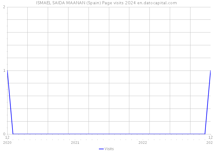 ISMAEL SAIDA MAANAN (Spain) Page visits 2024 