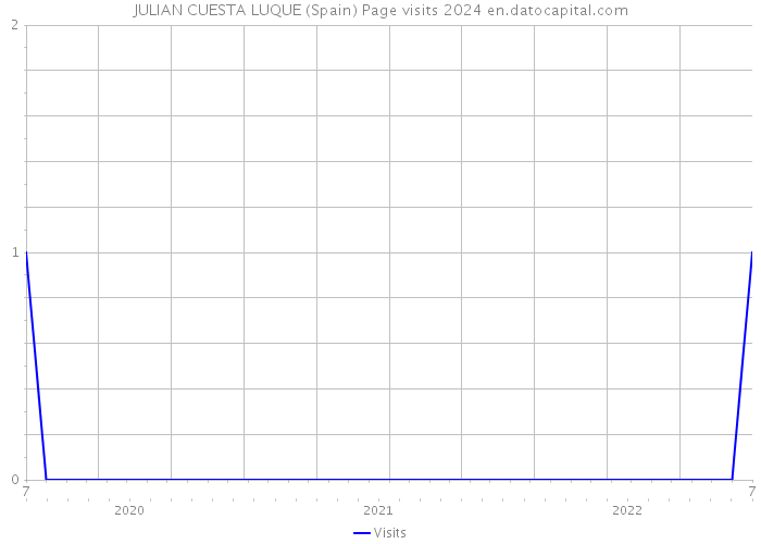 JULIAN CUESTA LUQUE (Spain) Page visits 2024 