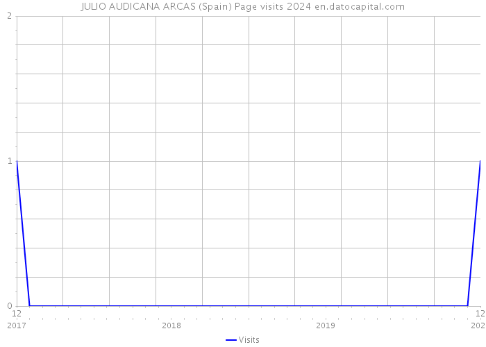 JULIO AUDICANA ARCAS (Spain) Page visits 2024 