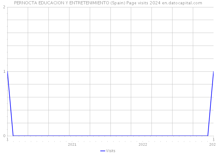 PERNOCTA EDUCACION Y ENTRETENIMIENTO (Spain) Page visits 2024 