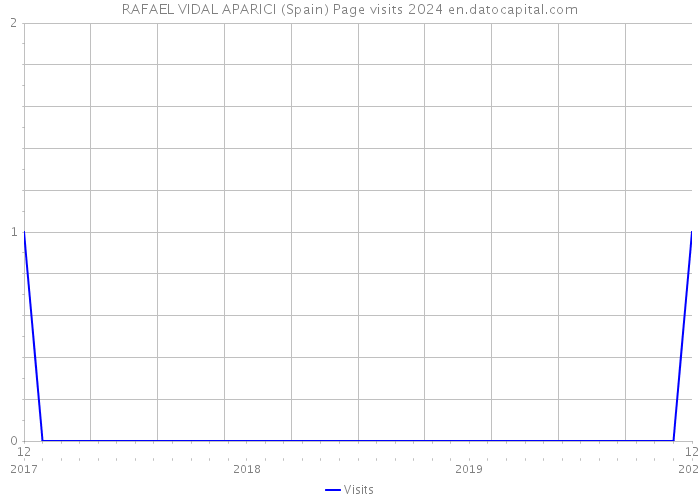 RAFAEL VIDAL APARICI (Spain) Page visits 2024 