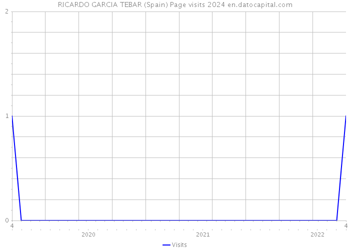 RICARDO GARCIA TEBAR (Spain) Page visits 2024 