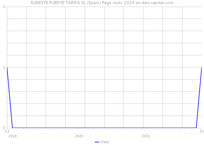 SURESTE FUERTE TARIFA SL (Spain) Page visits 2024 