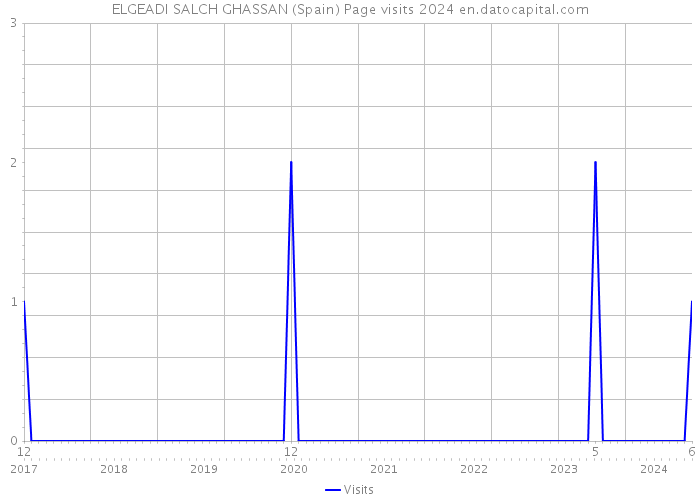 ELGEADI SALCH GHASSAN (Spain) Page visits 2024 