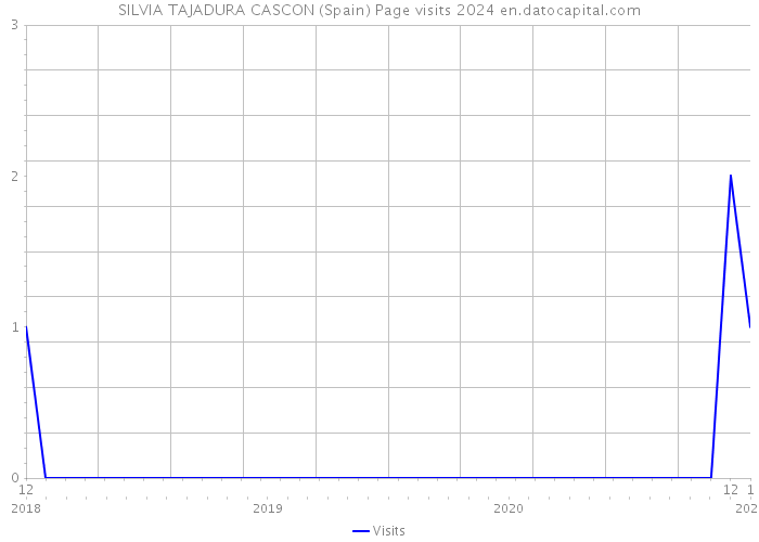 SILVIA TAJADURA CASCON (Spain) Page visits 2024 