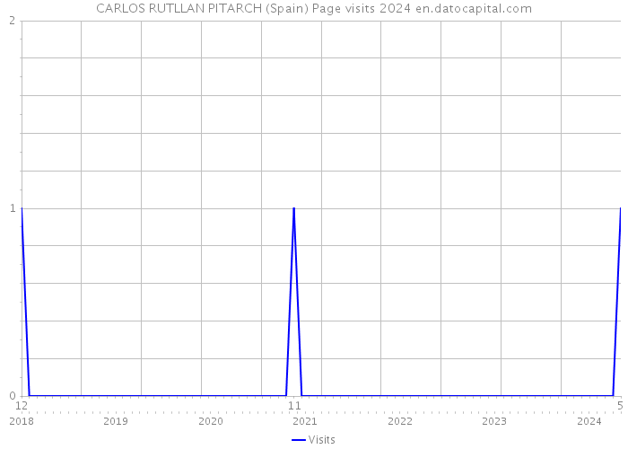 CARLOS RUTLLAN PITARCH (Spain) Page visits 2024 