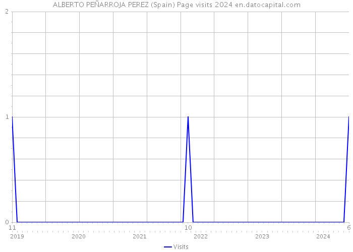 ALBERTO PEÑARROJA PEREZ (Spain) Page visits 2024 