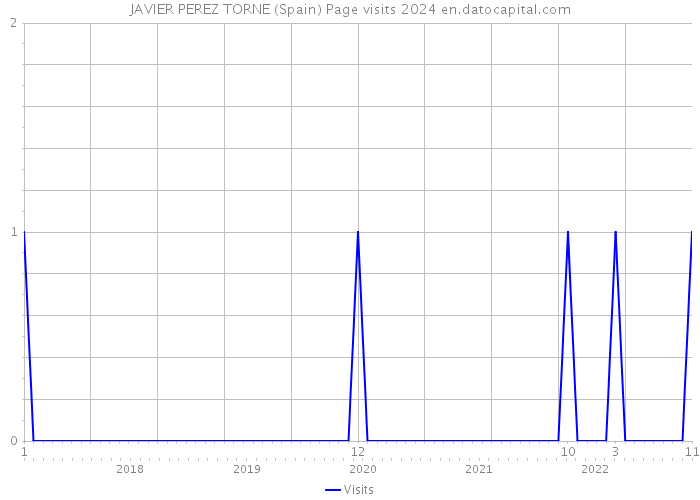 JAVIER PEREZ TORNE (Spain) Page visits 2024 