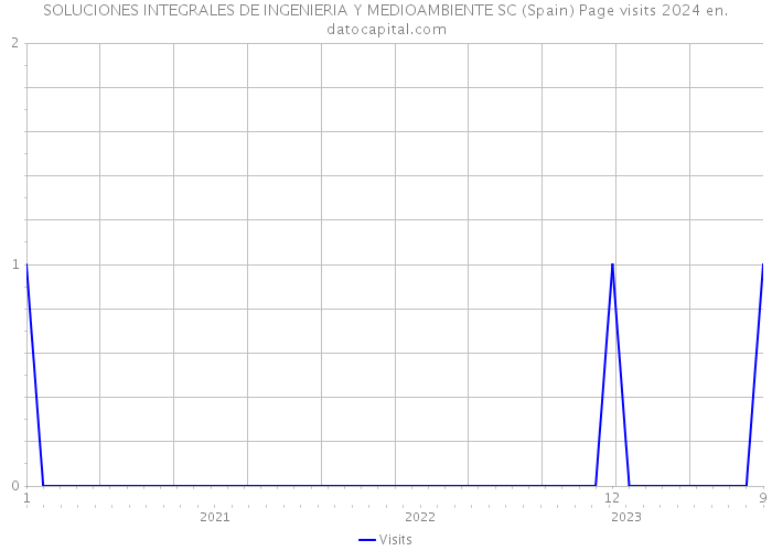 SOLUCIONES INTEGRALES DE INGENIERIA Y MEDIOAMBIENTE SC (Spain) Page visits 2024 