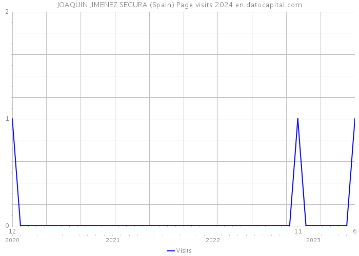 JOAQUIN JIMENEZ SEGURA (Spain) Page visits 2024 
