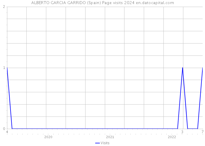 ALBERTO GARCIA GARRIDO (Spain) Page visits 2024 