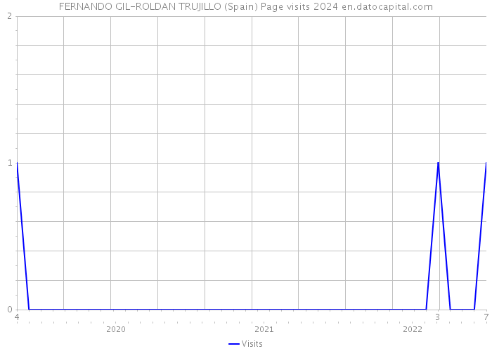 FERNANDO GIL-ROLDAN TRUJILLO (Spain) Page visits 2024 