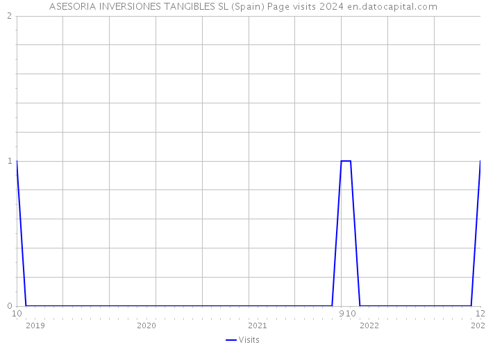 ASESORIA INVERSIONES TANGIBLES SL (Spain) Page visits 2024 