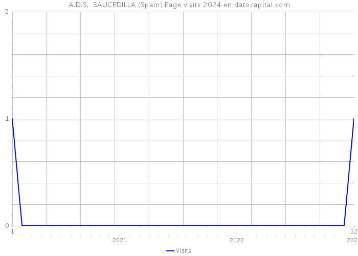 A.D.S. SAUCEDILLA (Spain) Page visits 2024 