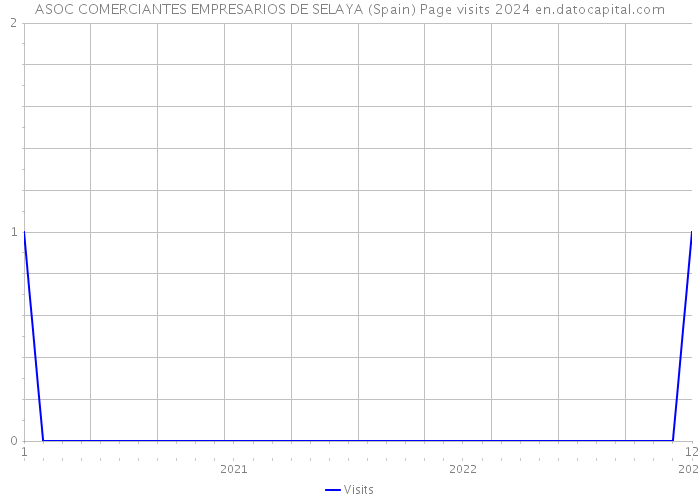 ASOC COMERCIANTES EMPRESARIOS DE SELAYA (Spain) Page visits 2024 