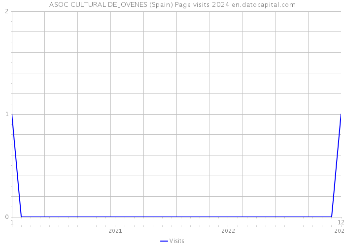 ASOC CULTURAL DE JOVENES (Spain) Page visits 2024 