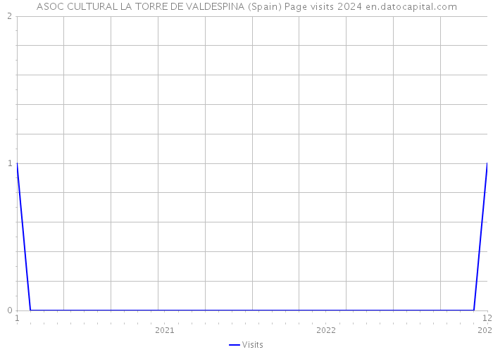 ASOC CULTURAL LA TORRE DE VALDESPINA (Spain) Page visits 2024 