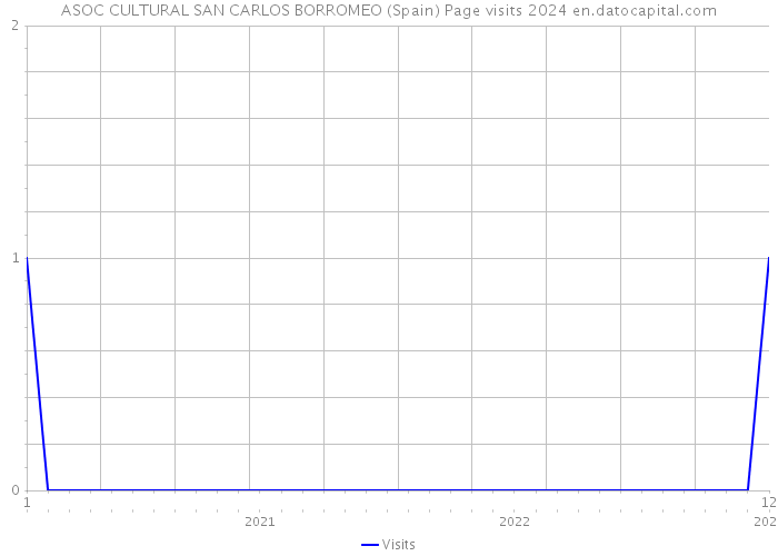 ASOC CULTURAL SAN CARLOS BORROMEO (Spain) Page visits 2024 