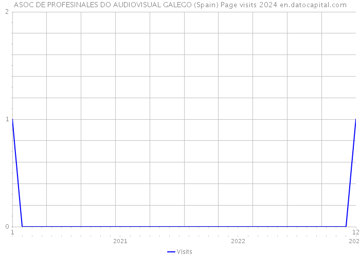 ASOC DE PROFESINALES DO AUDIOVISUAL GALEGO (Spain) Page visits 2024 