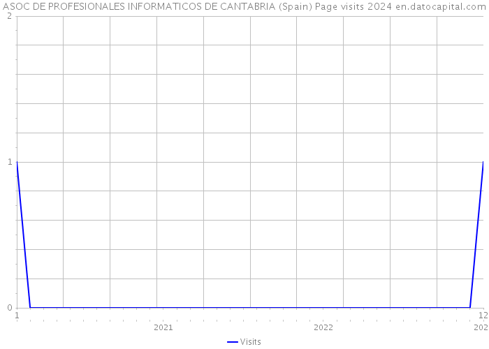 ASOC DE PROFESIONALES INFORMATICOS DE CANTABRIA (Spain) Page visits 2024 