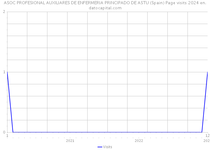 ASOC PROFESIONAL AUXILIARES DE ENFERMERIA PRINCIPADO DE ASTU (Spain) Page visits 2024 