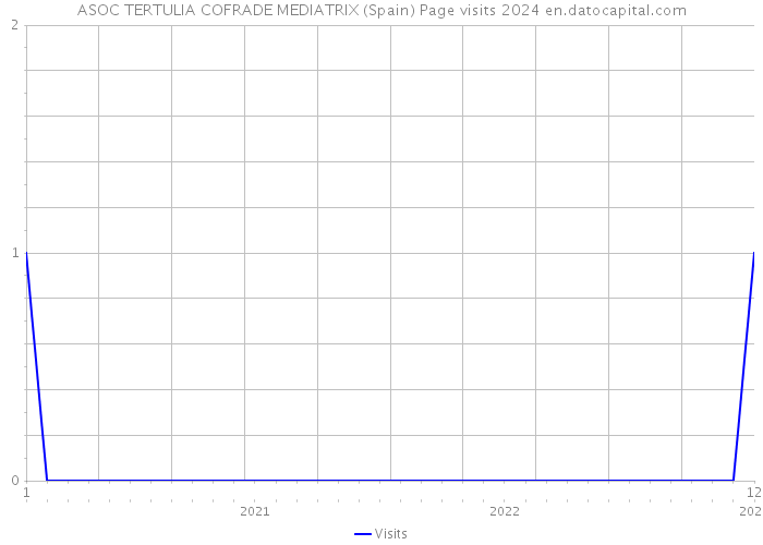 ASOC TERTULIA COFRADE MEDIATRIX (Spain) Page visits 2024 