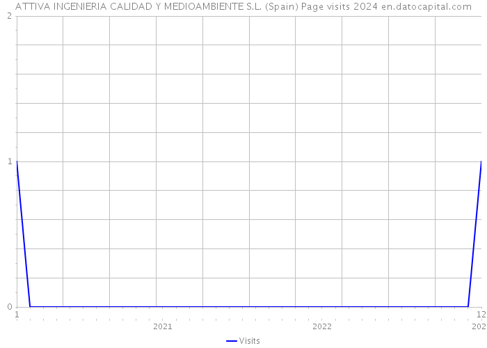 ATTIVA INGENIERIA CALIDAD Y MEDIOAMBIENTE S.L. (Spain) Page visits 2024 