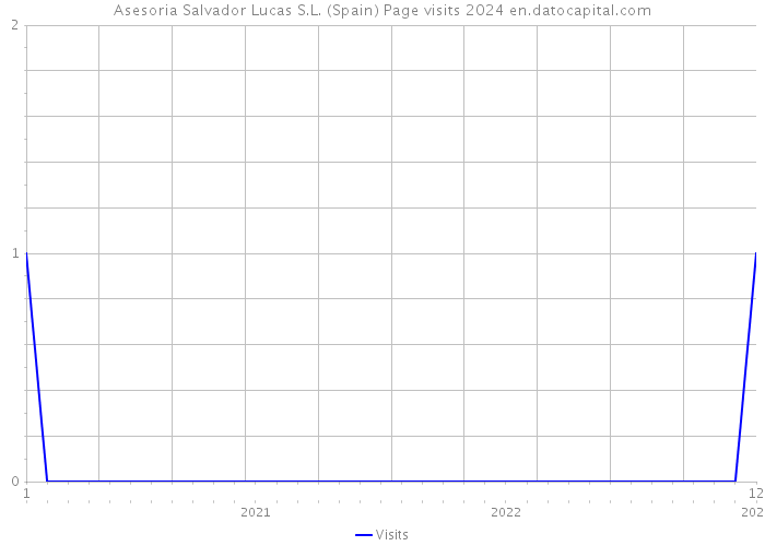 Asesoria Salvador Lucas S.L. (Spain) Page visits 2024 