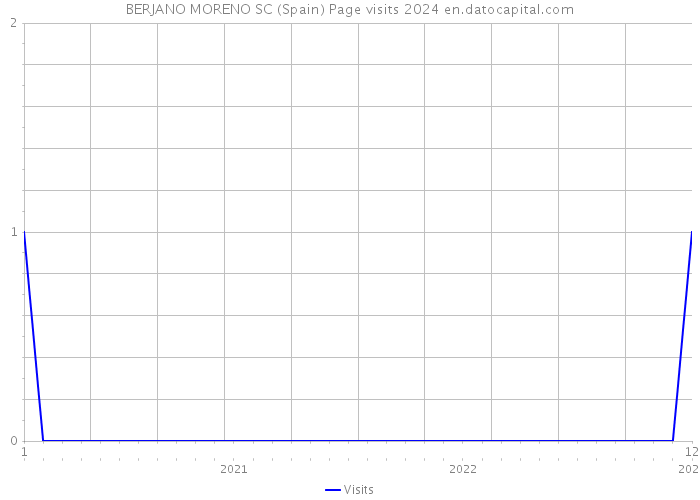 BERJANO MORENO SC (Spain) Page visits 2024 