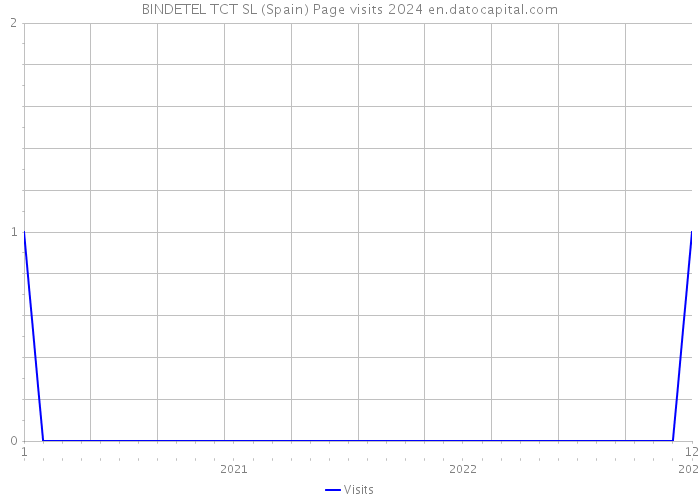 BINDETEL TCT SL (Spain) Page visits 2024 