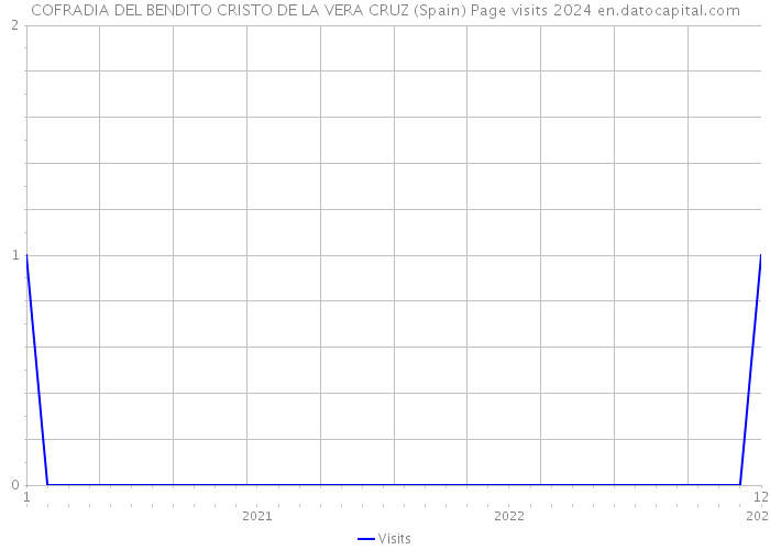 COFRADIA DEL BENDITO CRISTO DE LA VERA CRUZ (Spain) Page visits 2024 