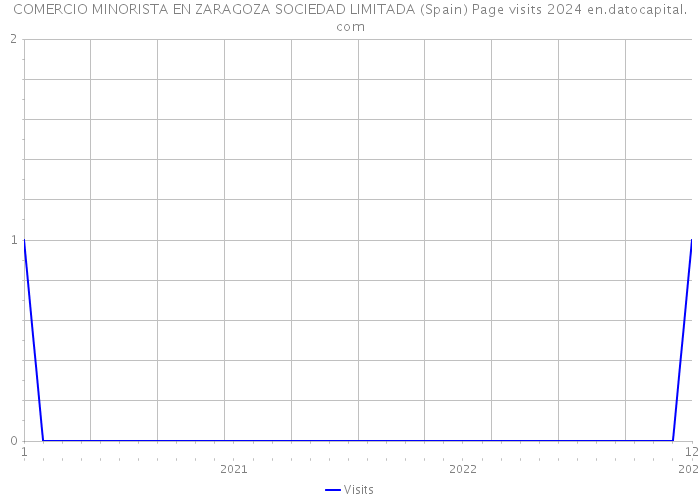 COMERCIO MINORISTA EN ZARAGOZA SOCIEDAD LIMITADA (Spain) Page visits 2024 