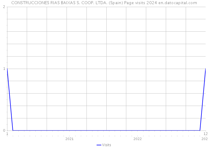 CONSTRUCCIONES RIAS BAIXAS S. COOP. LTDA. (Spain) Page visits 2024 